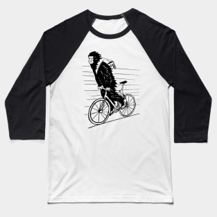 Bgfoot Riding A Bike Baseball T-Shirt